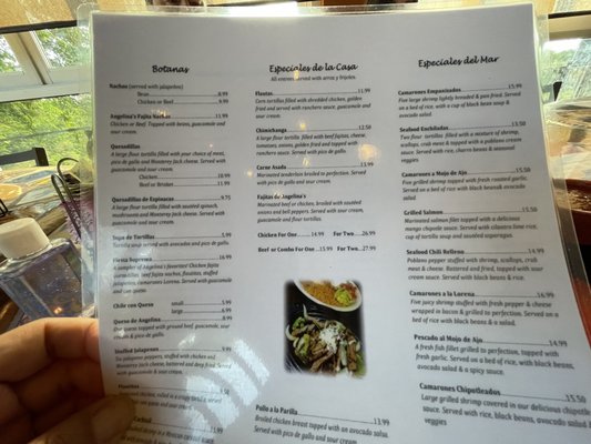 Menu photo 2 Angelina's Don Francisco's The Colony, TX Menu photo 2 Angelina's Don Francisco's The Colony, TX