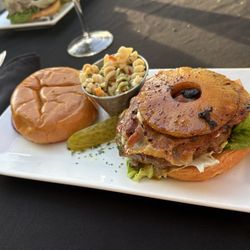 The Pavilion Restaurant & Corner Bar - Hawaiian Burger