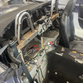 Car Connects - Work in progress - original amp location - Car Stereo Installation Near Me - Elmwood Park, New Jersey Car Connects - Work in progress - original amp location - Car Stereo Installation Near Me - Elmwood Park, New Jersey