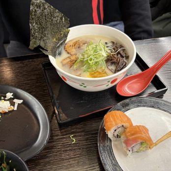 Kaiten Zushi - Tonkatsu and Rainbow roll - Sushi Bars Near Me - New York, New York Kaiten Zushi - Tonkatsu and Rainbow roll - Sushi Bars Near Me - New York, New York