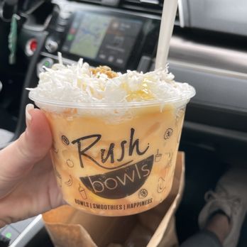 Rush Bowls - Paradise Bowl - Acai Bowls Near Me - St Louis, Missouri