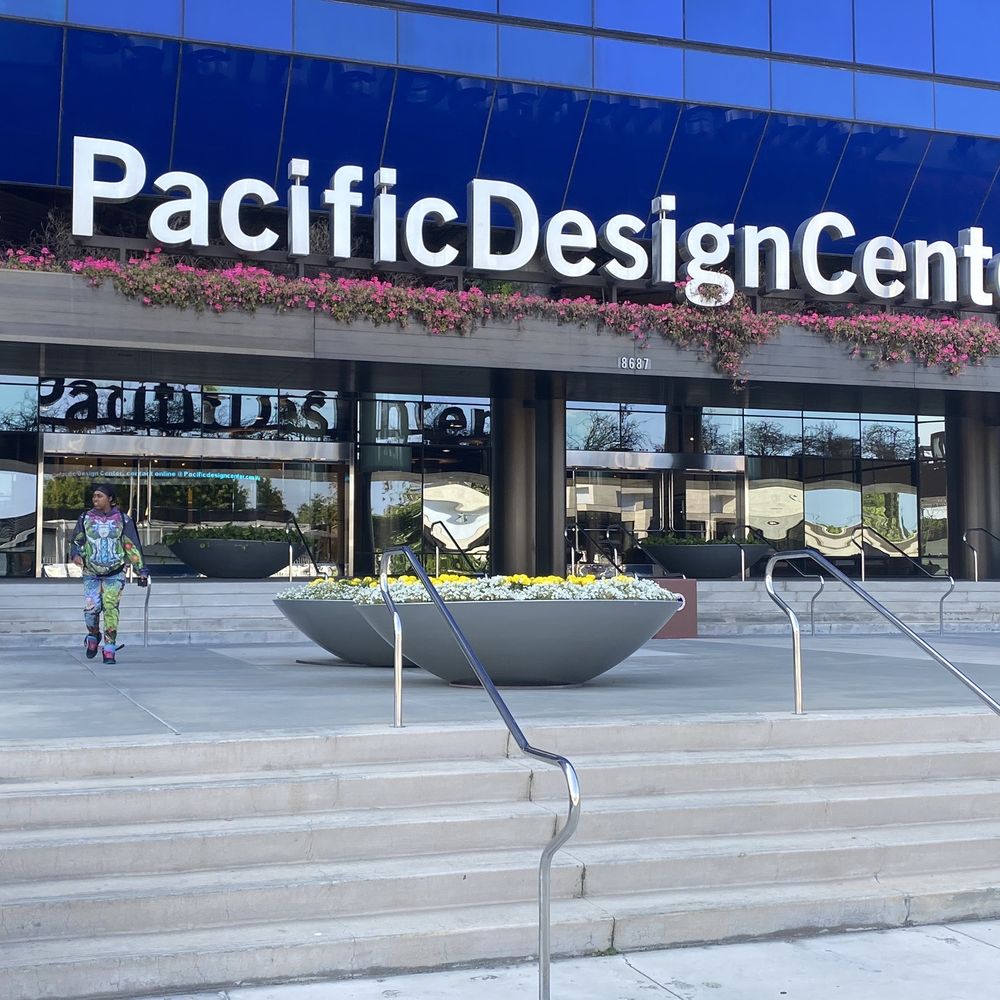 Pacific Design Center - Front entrance on Melrose Avenue - Home Decor Near Me - West Hollywood, California Pacific Design Center - Front entrance on Melrose Avenue - Home Decor Near Me - West Hollywood, California