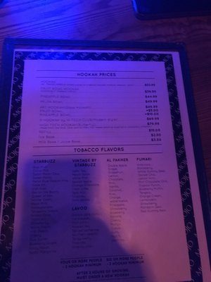 Menu photo 4 Mojo Hookah Lounge Los Angeles, CA Menu photo 4 Mojo Hookah Lounge Los Angeles, CA