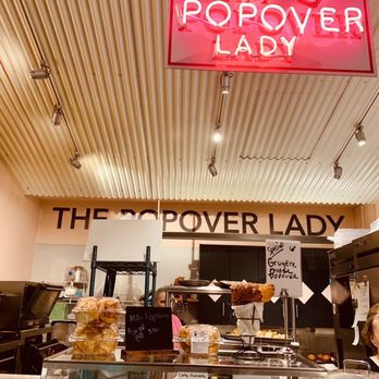 The Popover Lady - a woman behind the counter - Bakeries Near Me - Boston, Massachusetts The Popover Lady - a woman behind the counter - Bakeries Near Me - Boston, Massachusetts