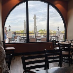 Castile Restaurant - Deck view from our table