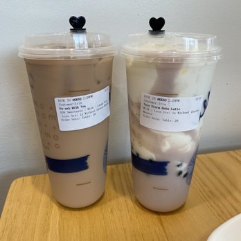 Motto Tea Cafe - Pu-Erh Milk Tea and Taro Storm Boba Latte - Bubble Tea Near Me - San Gabriel, California Motto Tea Cafe - Pu-Erh Milk Tea and Taro Storm Boba Latte - Bubble Tea Near Me - San Gabriel, California