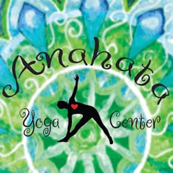 Anahata Yoga Center - Our Studio mandala on the wall of the studio
