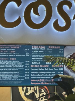 Menu photo 5 Lucky Tacoshi West Covina, CA