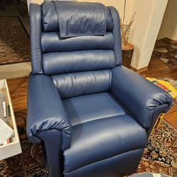 MJ's Custom Upholstery & Design - This is a photo of our newly reupholstered recliner