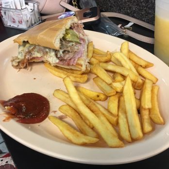 Playa Cafe - Half Cuban sandwich, was so good that I forgot to take a picture - Cuban Near Me - Miami Beach, Florida Playa Cafe - Half Cuban sandwich, was so good that I forgot to take a picture - Cuban Near Me - Miami Beach, Florida