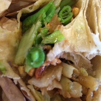 Panda Express Innovation Kitchen - Wrap with vegetable mushu with string beans - Chinese Near Me - Pasadena, California