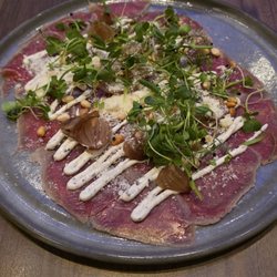 Stripes - Beef carpaccio €23