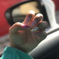 Valentine's day nails by Tina Feb 2017