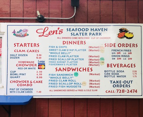 Menu photo 5 Len's Hot Dog Haven Pawtucket, RI