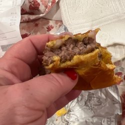 Arby's - No lettuce no tomatoes no sauce.. did you know I got CHARGED extra for these things that are on the menu and they left off! What the heck.
