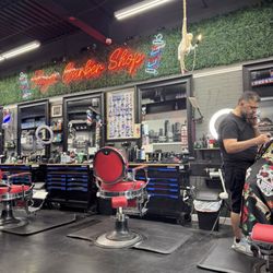 Hayes Barber Shop - Inside