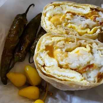 Tops Burgers - Egg breakfast burrito! - Burgers Near Me - Pasadena, California Tops Burgers - Egg breakfast burrito! - Burgers Near Me - Pasadena, California