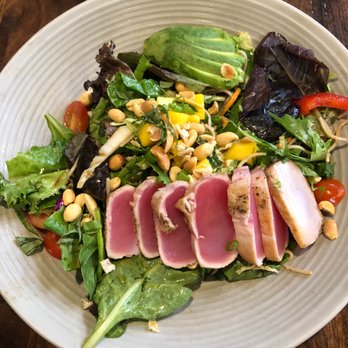 GRANVILLE - Thai Ginger Salad with seared ahi - New American Near Me - Studio City, California GRANVILLE - Thai Ginger Salad with seared ahi - New American Near Me - Studio City, California