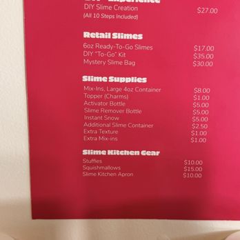Slime Kitchen - Pricing - Kids Activities Near Me - San Diego, California Slime Kitchen - Pricing - Kids Activities Near Me - San Diego, California