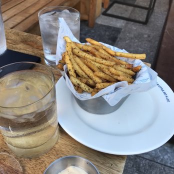 Earls Kitchen + Bar - Truffle fries  Yummy and crispy - Cocktail Bars Near Me - Plano, Texas