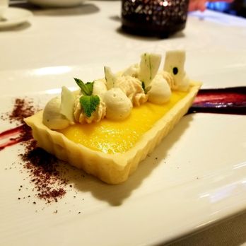 Five Steakhouse - The (not quite) Keylime Pie. DELICIOUS! More like a keylime curd tart. SO GOOD! - Wine Bars Near Me - Plymouth, Michigan Five Steakhouse - The (not quite) Keylime Pie. DELICIOUS! More like a keylime curd tart. SO GOOD! - Wine Bars Near Me - Plymouth, Michigan