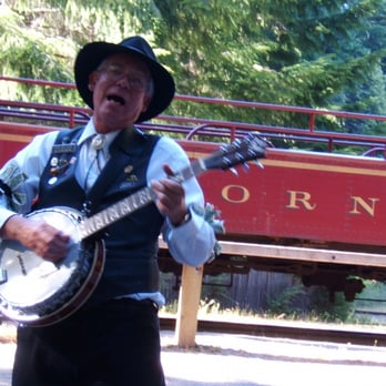 Skunk Train - I am a patron of the arts! - Tours Near Me - Fort Bragg, California