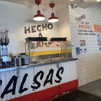 The Taco Stand - Salsa and beverage bar. - Mexican Near Me - Mission Viejo, California