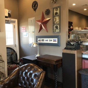 Steampunk Station - a leather chair and desk - Coffee & Tea Near Me - Haverhill, Massachusetts