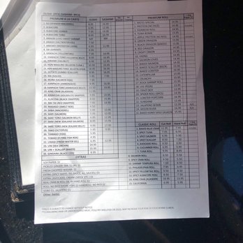 Moto Sushi - Sushi Menu - Japanese Near Me - Glendale, California