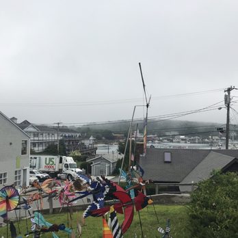 Enchantments - Front lawn with view of the water - Department Stores Near Me - Boothbay Harbor, Maine