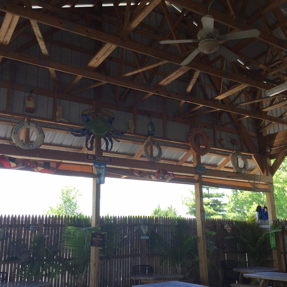 May's Seafood Restaurant - Outside patio decor. Awesome place to eat your crabs - Seafood Near Me - Frederick, Maryland May's Seafood Restaurant - Outside patio decor. Awesome place to eat your crabs - Seafood Near Me - Frederick, Maryland