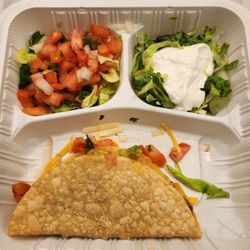 Plaza Azteca - Crispy Taco with Beef