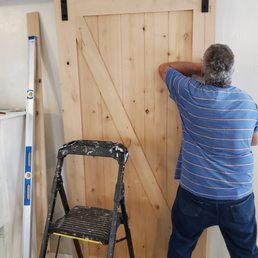 Larry breaking the door down step by step Larry breaking the door down step by step