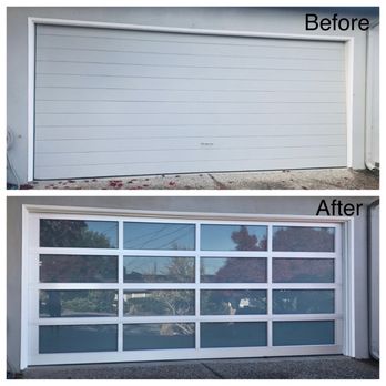 Econo-Doormasters - New aluminum garage door - Garage Door Services Near Me - Belmont, California Econo-Doormasters - New aluminum garage door - Garage Door Services Near Me - Belmont, California