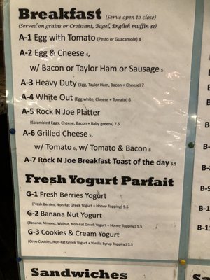 Menu photo 2 Rockn' Joe Millburn, NJ