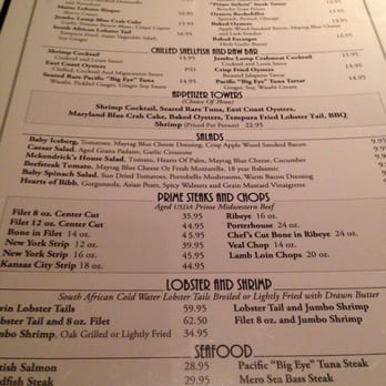 McKendrick's Steak House - Steakhouses Near Me - Atlanta, Georgia