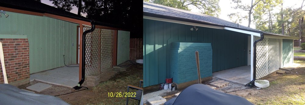 Slide of Covered Roofing