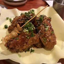 Honey garlic Wings