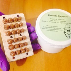 Miquela Millard - Heart Centered Birth - Placenta capsules