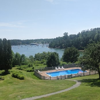 Asticou Restaurant - The pool area - New American Near Me - Northeast Harbor, Maine