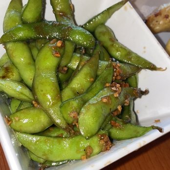 Sushi Thai Fusion - Garlic Edamame. A must try - Thai Near Me - Delray Beach, Florida