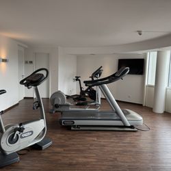 Lindner Hotel Airport - NO!  This was an awful fitness center.