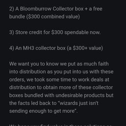 Initial offer with 0 option for refund. Initial offer with 0 option for refund.