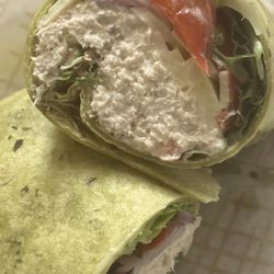 Risa's Restaurant - Very good, tuna wrap, mmm