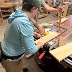 Woodworks Studio - Using table saw for the first time