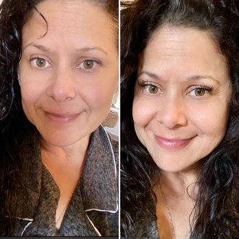 Lash-Me - Before and After. I like the natural look but must have my long lashes. - Eyelash Service Near Me - Austin, Texas