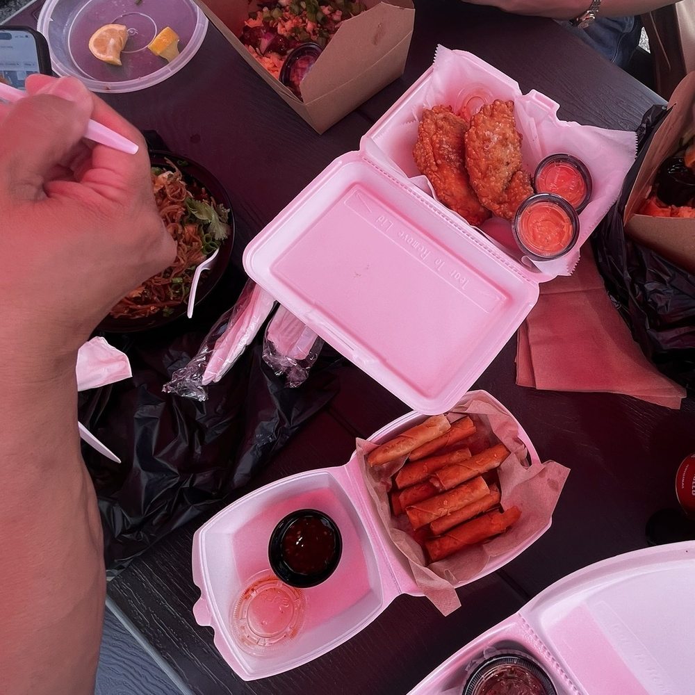 Adobo Republic - Lumpiang Shanghai Empanada Birria Taco + BBQ Chicken Skewer - Filipino Near Me - Wareham, Massachusetts Adobo Republic - Lumpiang Shanghai Empanada Birria Taco + BBQ Chicken Skewer - Filipino Near Me - Wareham, Massachusetts