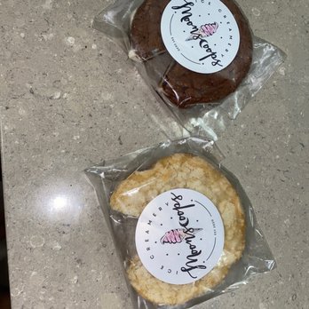 Moonscoops Ice Creamery - No one ate the ice sandwich's... $7 each!!!! - Ice Cream & Frozen Yogurt Near Me - Marina, California