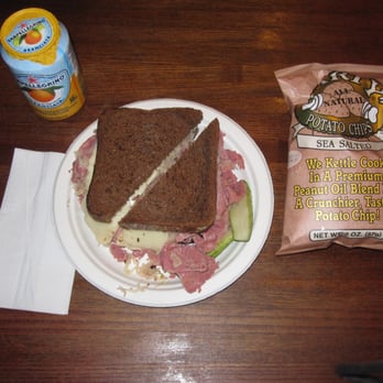 Michael's Deli - Reuben with chips and a drink - Total of $13 - Delis Near Me - Brookline, Massachusetts Michael's Deli - Reuben with chips and a drink - Total of $13 - Delis Near Me - Brookline, Massachusetts