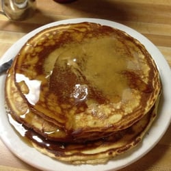 Flynnie's Diner - Pancakes made from scratch batter.
